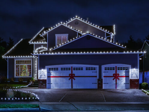 Holiday lighting services in Ballwin, MO