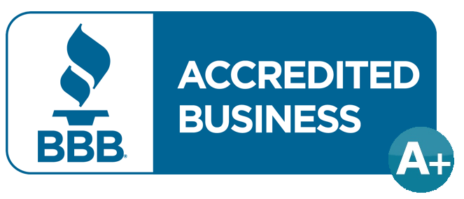 BBB Accredited Business with A+ rating